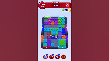 Color Block Jam Level 166 Solution Walkthrough#colorblockjam #gaming #games #colorblockjamgame