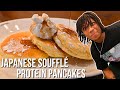 Japanese souffl protein pancakes  cooking with kaden  2