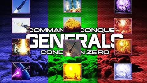 C&C Generals : Condition Zero - All Superweapons Showcase