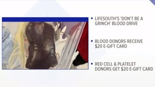 Lifesouth blood donors get extra thanks this holiday