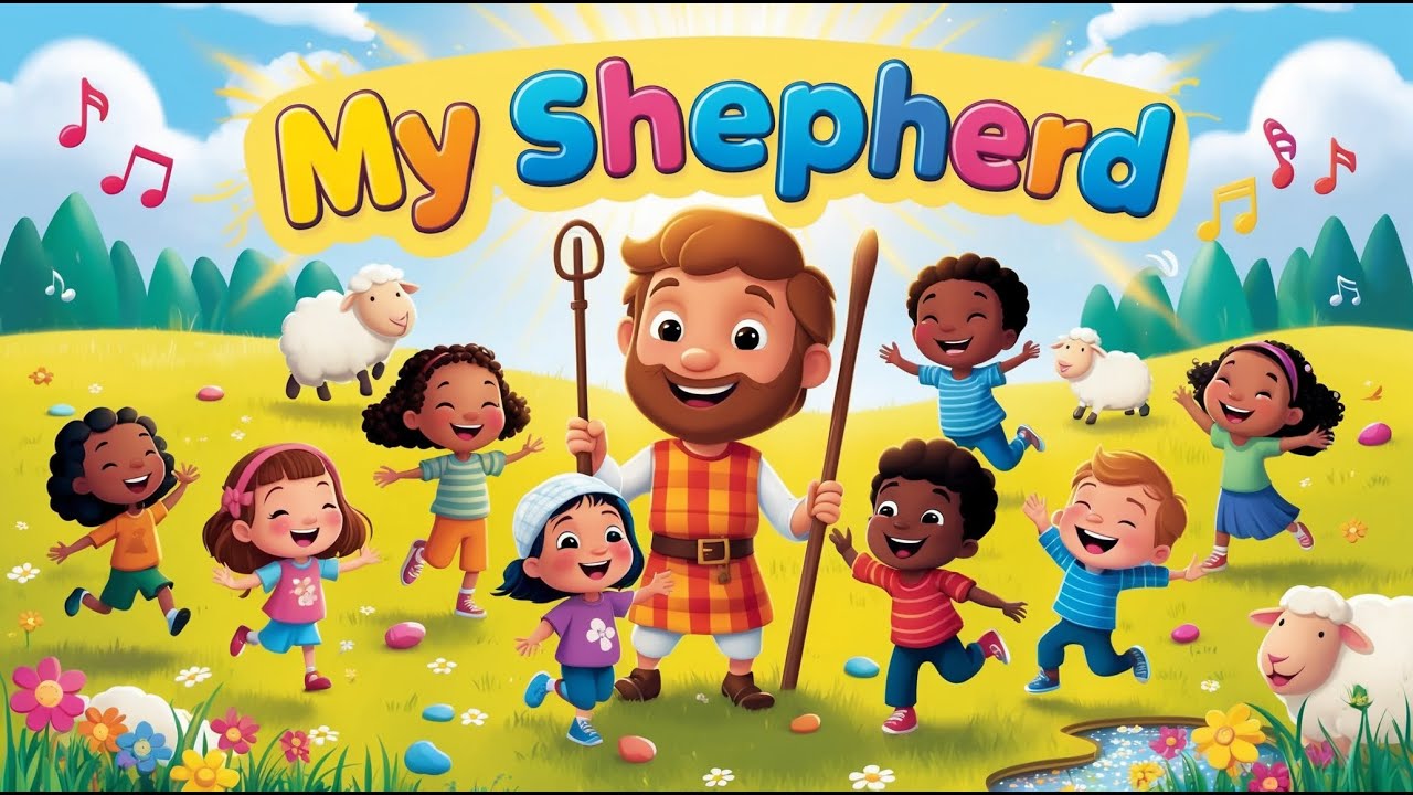 Мой пастырь Веселая детская песенка с анимацией!