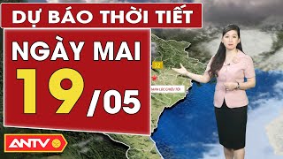 Dự báo thời tiết ngày mai 19/5: Bắc Bộ có mưa rào và giông rải rác; Nam Bộ chiều tối mưa giông mạnh