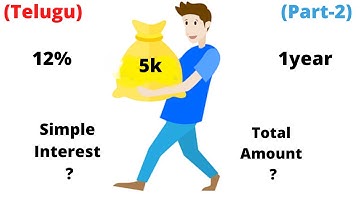 Simple Interest Calculation in Telugu Part 2 | By Swarna