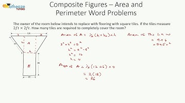 Composite Figures   Area and Perimeter Word Problems