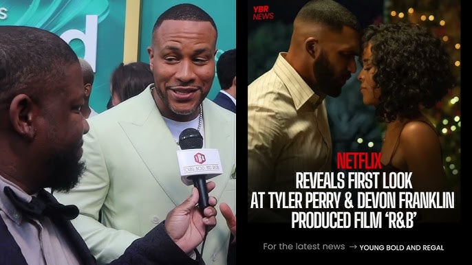 Devon Franklin on Him & Tyler Perry's Netflix Film, Based On A Love Story In the Bible! - YouTube