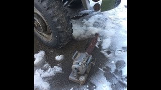 Unimog 404, Swingfire Heater New Position