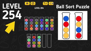 Ball Sort Puzzle Level 254