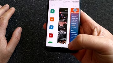 How to use Edge Panels on the Samsung Galaxy S8 / S8+