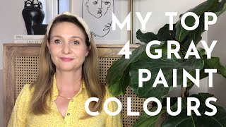 My Top 4 Gray Paint Colours