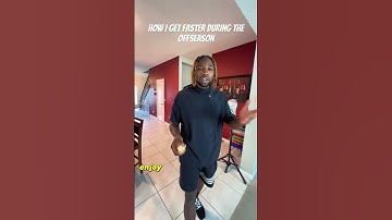 HOW TO GET FASTER DURING OFF SEASON 🍩 #noahlyles #trackandfield #training