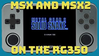 How To Play Msx And Msx2 Games On The Rg350