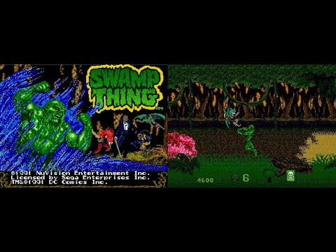 Swamp Thing (Prototype/Unreleased) Genesis - Gameplay