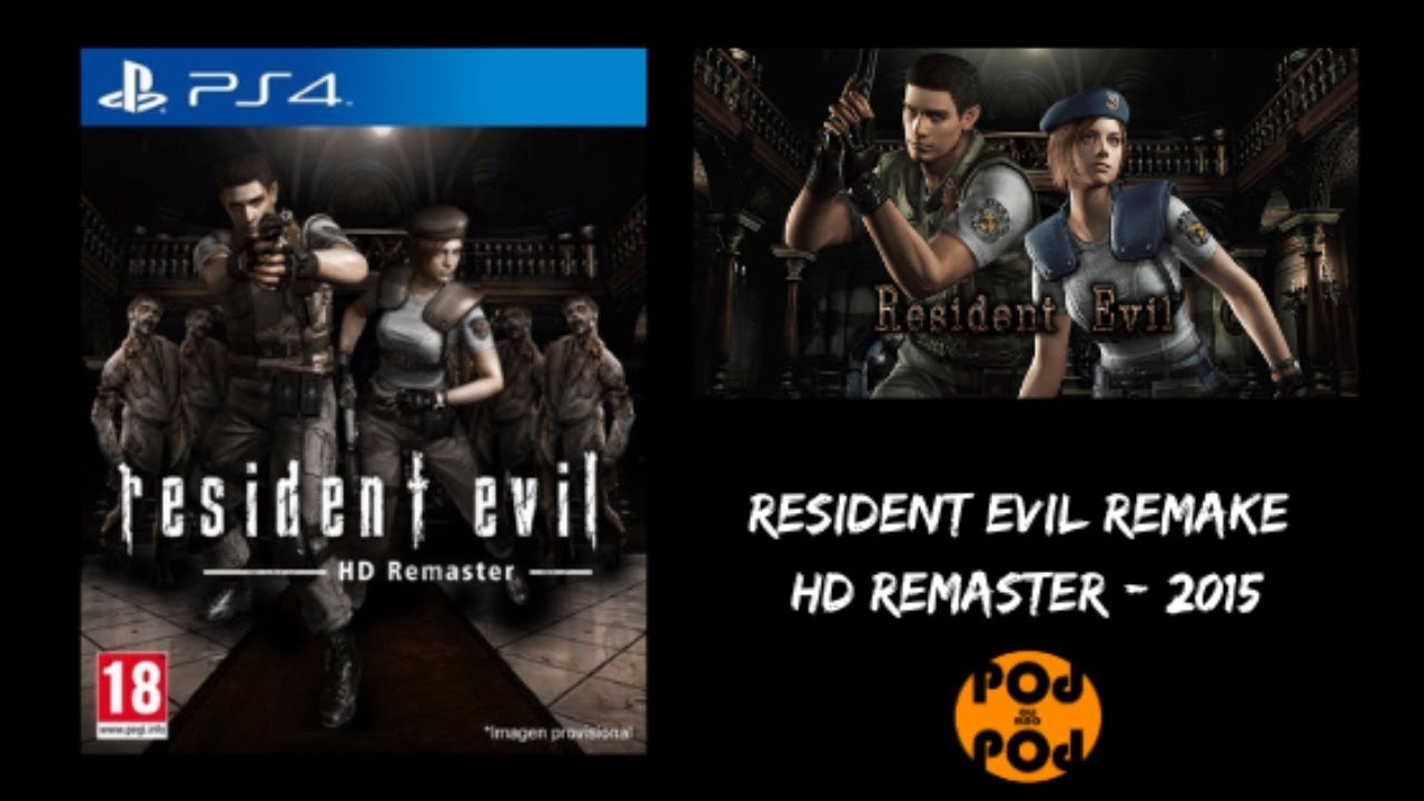 Resident Evil Remake HD Remaster (PS4) - 2015 