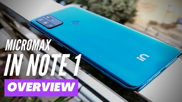 Micromax In Note 1 First Look, Unboxing, Gaming and Camera