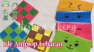 DIY AMPLOP KETUPAT DARI KERTAS ORIGAMI - Ide Angpao THR Anak