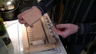 Champagne soap (Part 3) Cutting the soap for Front Line Workers