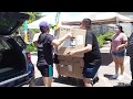 Navajo Nation Relief Donations With Irish Community