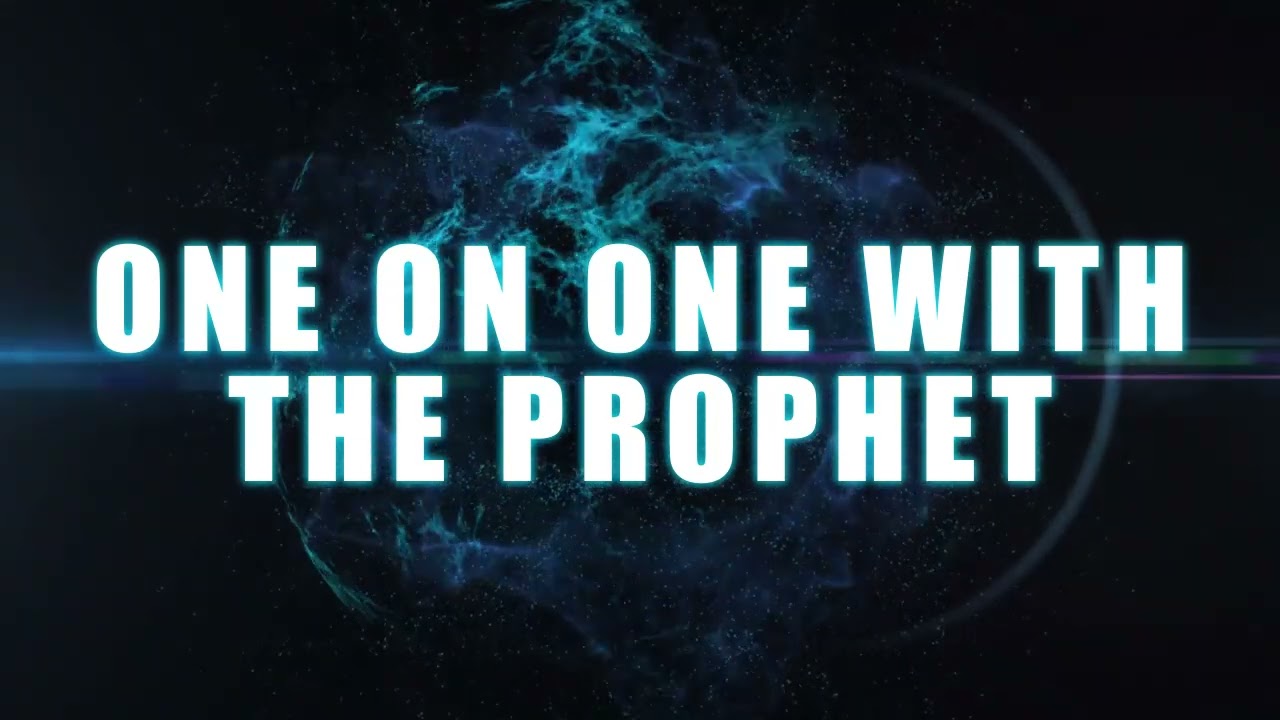 JOIN UP ZOOM TONIGHT ONE ON ONE WITH THE PROPHET TIME 8:00PMMEETING ID: 86191296474PASSWORD: 859829.