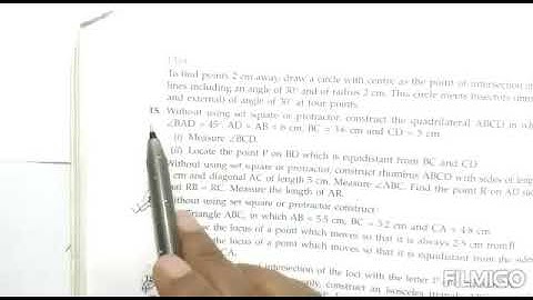 Locus || Ex- 14 || Qn.- 15 || ICSE || Class - x