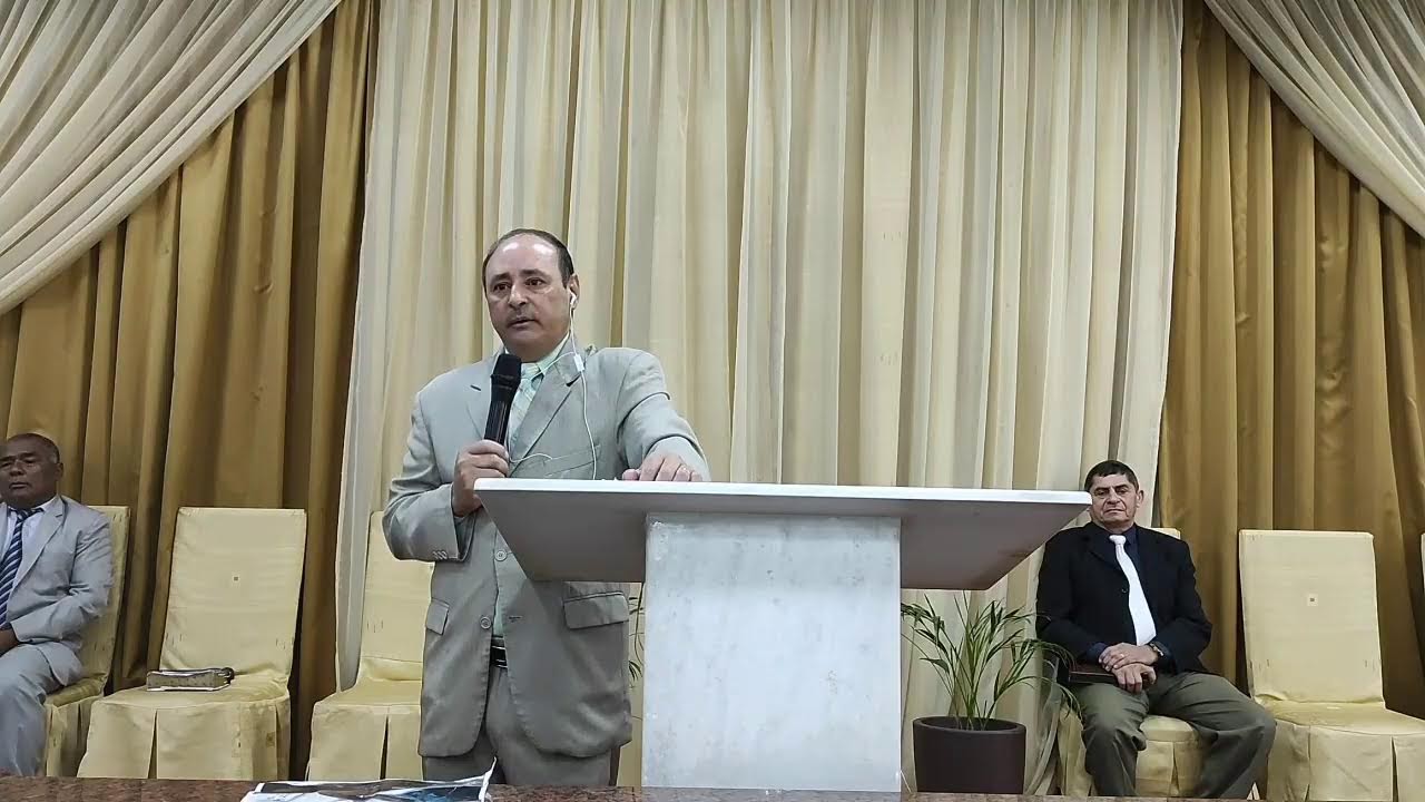 Culto Ao Vivo Pastor Odair Gomes/A Travessia do Mar Vermelho.