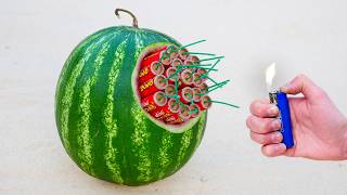 EXPERIMENT: Rocket VS Watermelon
