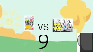 BFB vs BFDI characters viewer voting 9 (Voting ended)