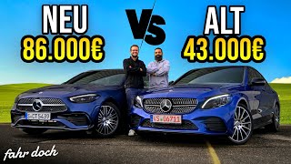 Mercedes C300d ALT vs NEU | Doppelt so TEUER, aber doppelt so GUT? | Fahr doch by Fahr doch 114,288 views 7 months ago 19 minutes