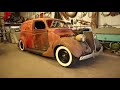 1936 ford sedan delivery test drive