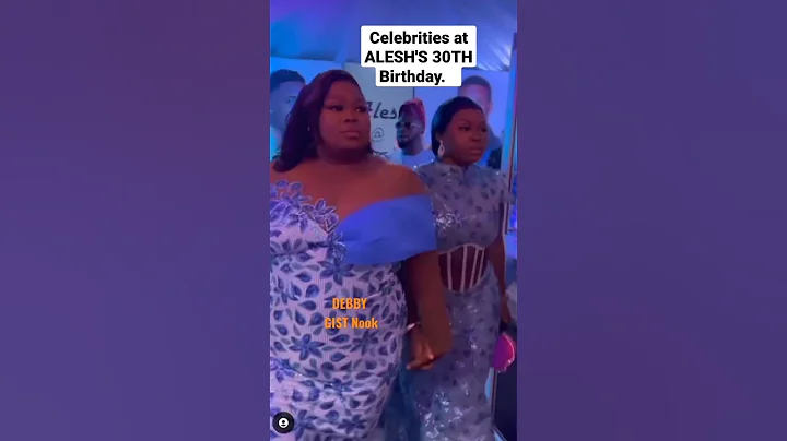 Nollywood: Celebrities at Alesh 30th Birthday party in Lagos #celebrities #nollywood #alesh #short