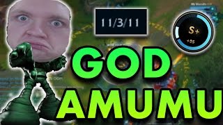 HOW TO TILT YOUR ENEMIES | S+ AMUMU JUNGLE CARRY - League of Legends Commentary