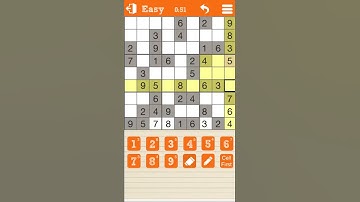 Sodoku is to fill a 9x9 grid