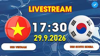 🔴U23 VIETNAM vs U20 SOUTH KOREA | A CLASS ACT: STUNNING GOAL LEAVES OPPONENT BEATEN