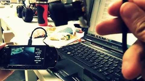 PSP application for controlling a robot -- Show camera