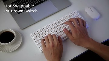 RK Royal Kludge RK84  Typing Sound Test