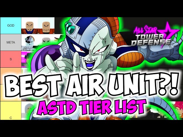 Best AIR Units in ASTD? Air / Hill Unit Tier List in All Star Tower Defense  (including Hybrids) 