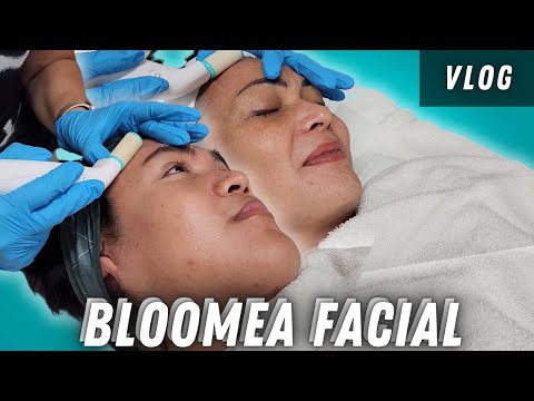 OUR 2ND BLOOMEA PARIS TREATMENT FACIAL!