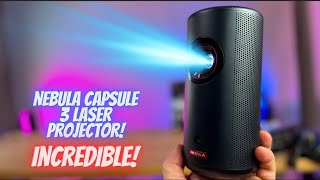 Nebula Capsule 3 – Ultra-Portable Smart Mini Projector 🎬✨