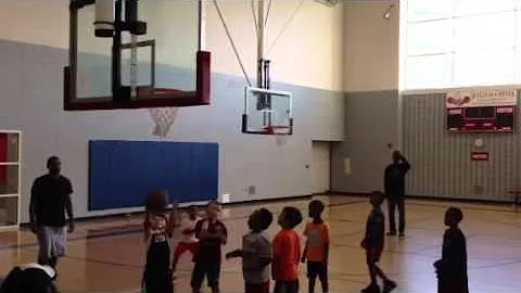 Basketball practice