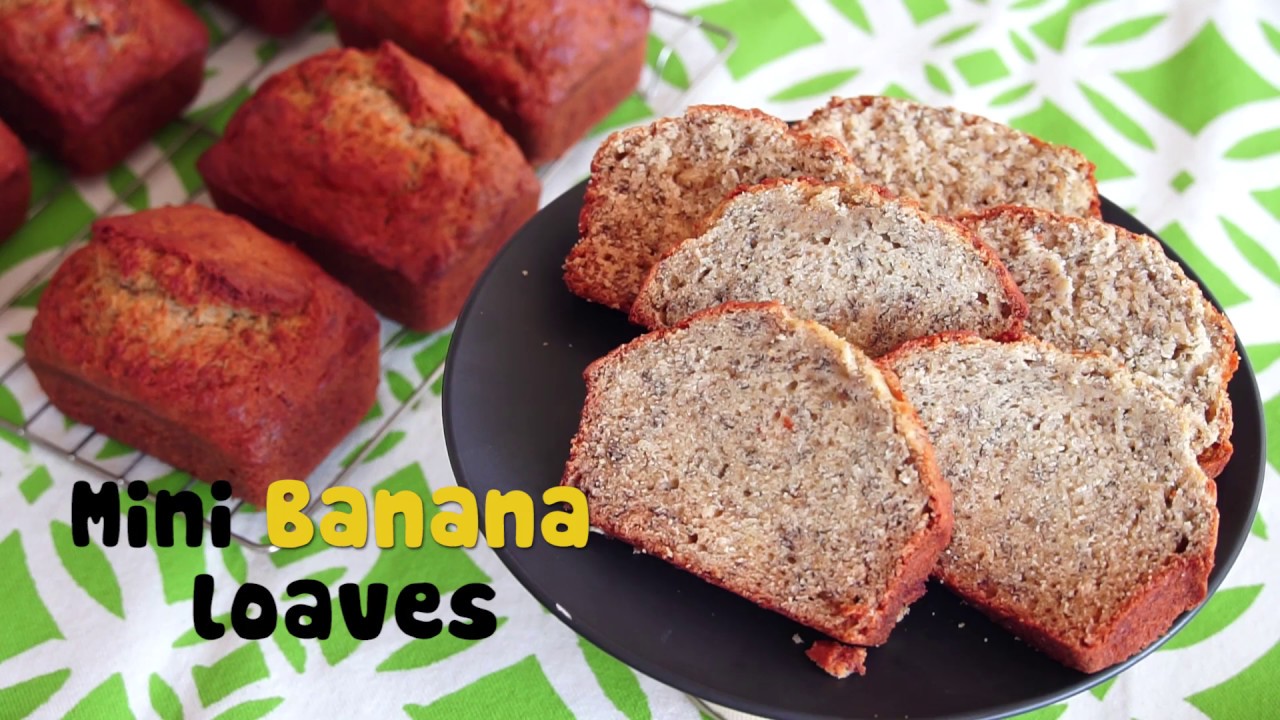 Coco Cooking Mini Banana Loaf YouTube