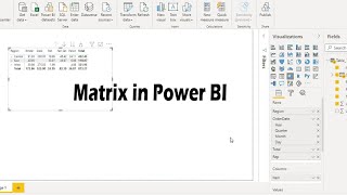 How To Create Matrix Visual In Power Bi Desktop Conditional Formatting ...