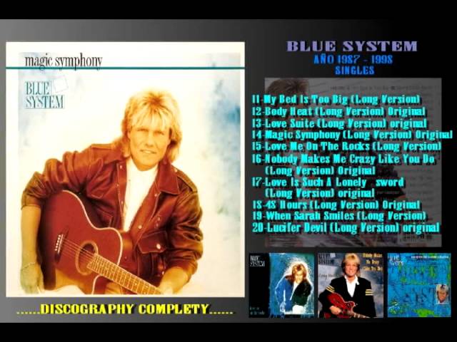 Blue system rock me. Blue System Magic Symphony. Blue System Magic Symphony обложка. Magis Symphony-Blue System. Ноты Blue System - Magic Symphony.
