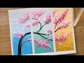 3 Piece Painting / Acrylic painting technique #451