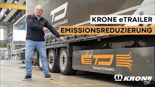 Krone Etrailer Ile Emisyonların Azaltılması - Bölüm 1 Krone Tv