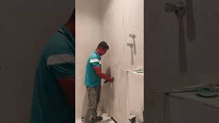 shower mixer installation #plumbing #showermixer#k.s.a#bd
