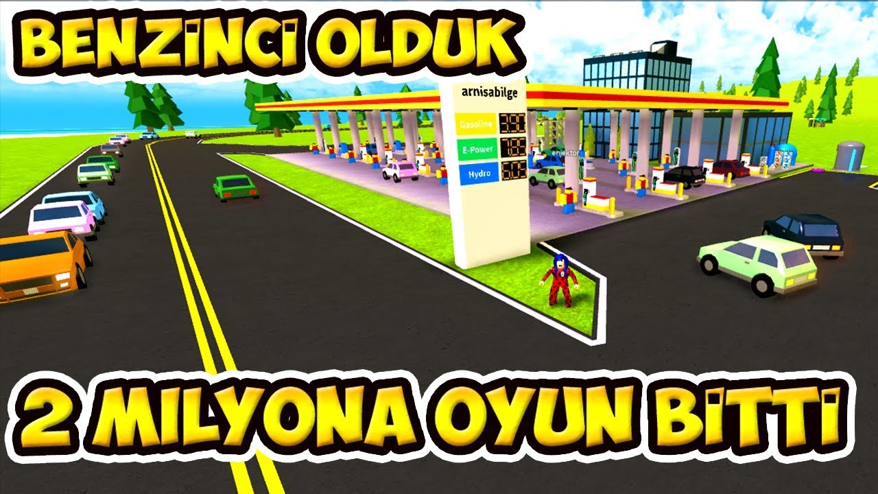 10 Dakikada Oyun Bitti Roblox Gas Station Simulator Turkce Benzinci Oyun Turkce Olinda