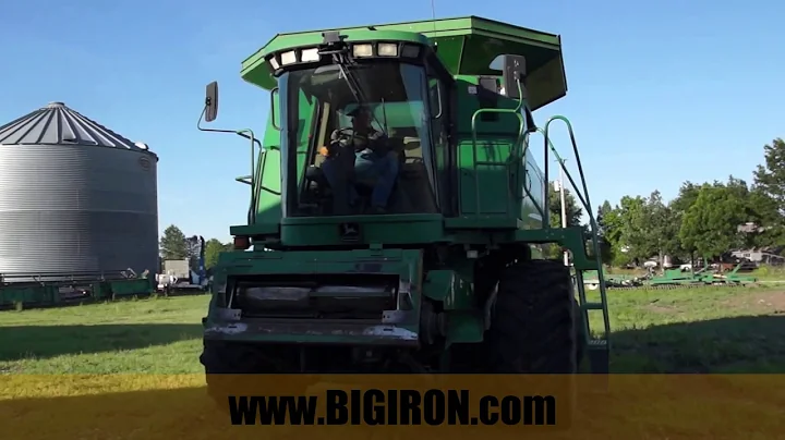 BIGIRON.com ONLINE AUCTION 7-26-2017: 2002 John Deere 9650STS 2WD Combine DB8386