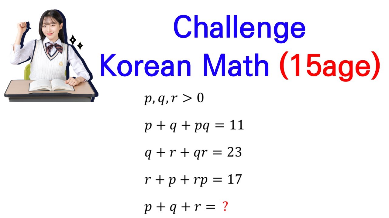 Challenge Korean Math | Factorization - YouTube