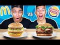 Mcdonalds vs burger king challenge   kelvin und marvin
