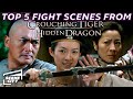 Top 5 fight scenes from crouching tiger hidden dragon zhang ziyi michelle yeoh 4k clips