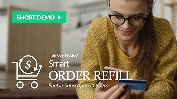 Smart Order Refill - OSF Digital